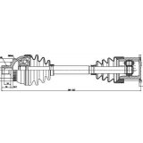 GSP 203023 Antriebswelle