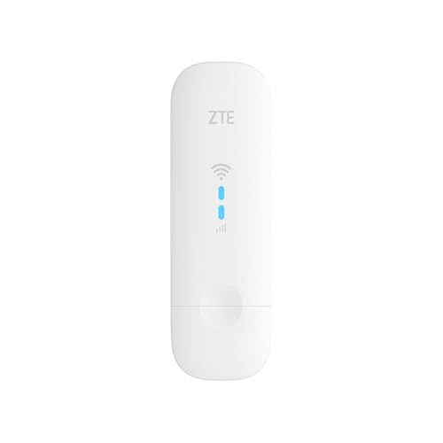 ZTE MF79U Wingle CAT4-4G entsperrtes WLAN-USB-Modem, kostengünstiges Reise-WLAN, 150 Mbit/s, Externe Antennenanschlüsse, Weiß