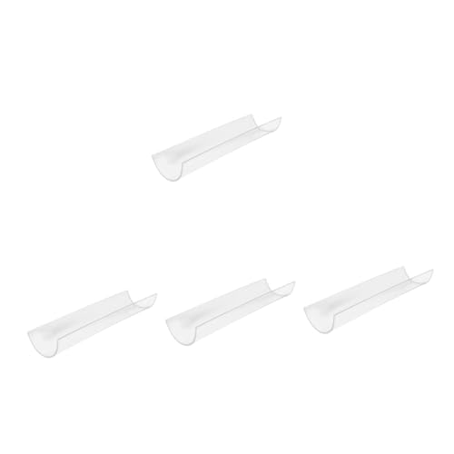 Alipis 4-Teilige Rolle Kuchenrollenständer Kuchenformen zum Backen von Formen runden Hersteller Gestalter kuchenrollenhalter Küche schimmel Acryl Transparent