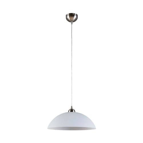 Lindby Esstisch Pendelleuchte Glas Metall, Hängelampe 1 flammig Hängeleuchte für Esszimmer Wohnzimmer Küche Esstischlampe Glasleuchte