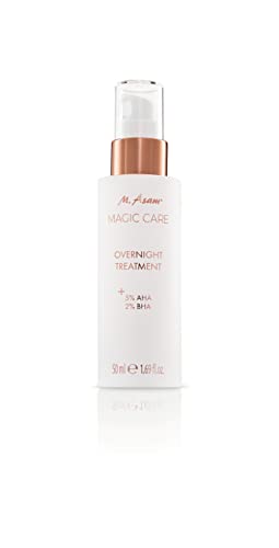 M. Asam MAGIC CARE Overnight Treatment (50 ml) – Gesichtspflege über Nacht mit Fruchtsäurepeeling, entfernt sanft effektiv abgestorbene Hautzellen, hilft gegen Pigmentflecken, Pickelmale & Falten