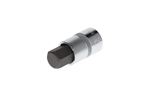 GEDORE red Schraubendrehereinsatz Bit 6-kant, SW 17 mm, 1/2'' 12,5 mm, Schraubenziehereinsatz, Werkzeug, R62551710, Stahl