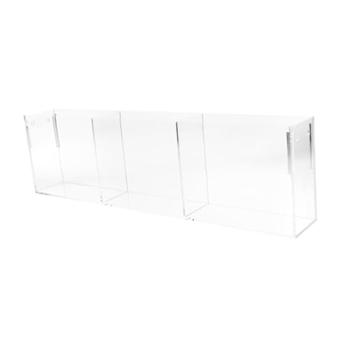 ABOOFAN Präsentationsständer Aus Acryl Karte Steht Zur Anzeige Einzelhandelsausstellungsstand Kartenständer Literaturhalter Präsentationsständer Für Den Einzelhandel Transparent