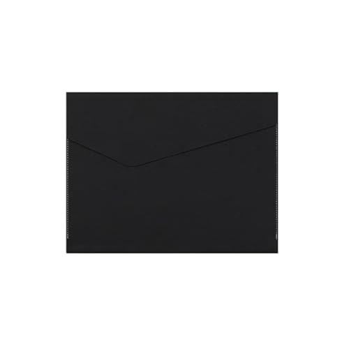 Dokumententasche A4,Geschäftsdokumententasche,Aktentasche,Dateipaket,Tragbare portfolio,Hohe Kapazität,PU Leder,Vertikale Öffnung,Versteckte magnetschnalle,Wasserdicht,Mode (Schwarz)