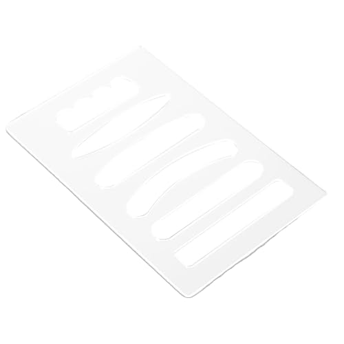 Hailerio Oberfräsen-Vorlagen,Acryl-Vorlagen für die Holzbearbeitung - 6-in-1-Acryl-Haltegriff-Frässchablone - Multifunktionale Frässchablonen-Inlay-Vorlagen, Schnittführungswerkzeuge für