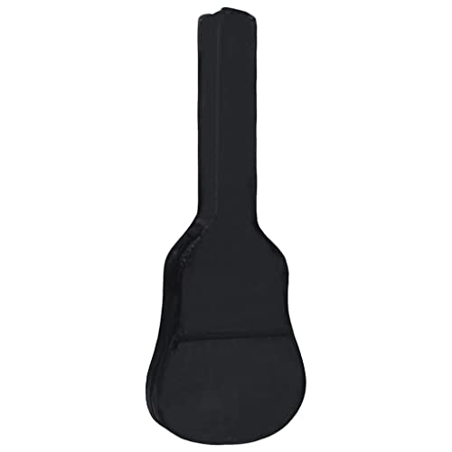 vidaXL Gitarrentasche für 3/4 Klassikgitarre Gitarre Gitarrenhülle Hülle Klassikgitarrentasche Gitarrenzubehör Schwarz 94x35cm Stoff