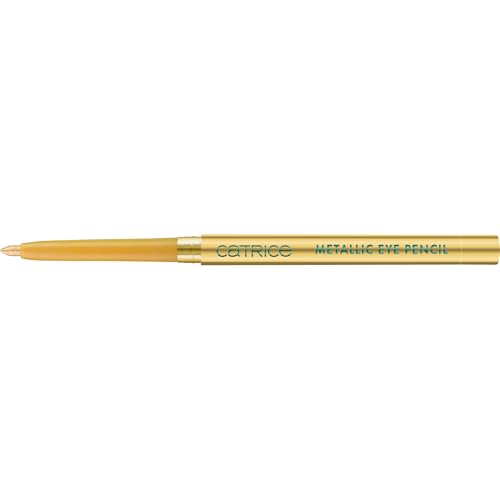 Catrice FESTIVE TREASURES Metallic Eye Pencil, Eyeliner, Nr. C02, Gold, metallisch, vegan, ohne Mikroplastikpartikel, Nanopartikel frei, ohne Parfüm, 1er Pack (0.22g)