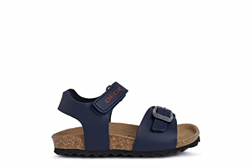 Geox Baby Jungen B Sandal Chalki Boy Sandalen,Dk Skin,22 EU