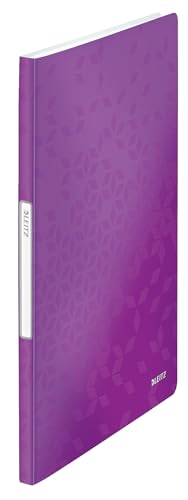 Leitz 46310062 Sichtbuch wow, A4, PP, 20 Hüllen, violett