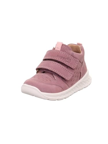 Superfit Breeze Unisex Kinder Lauflernschuhe , Lila Rosa 8510 1, 24 EU