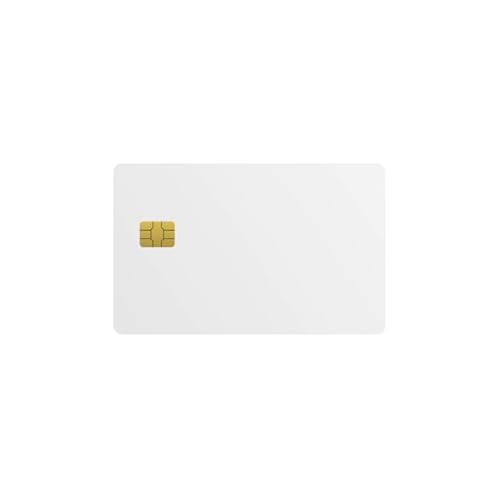 Cryptnox® FIDO2 Sicherheitsschlüssel – Passwortlos & 2FA Authentifizierung – Kompatibel mit Microsoft, Apple, Google, Android & mehr – Praktisches Kartenformat – NFC & Kontakt (Weiß)
