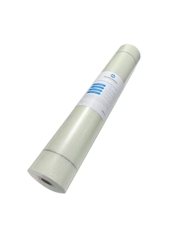 Handelskönig Armierungsgewebe 165 g/m² 100 cm x 50 m = 50 m² Fassade 4x4 Putzgewebe Glasfasergewebe Glasfaser Putz WDVS VWS