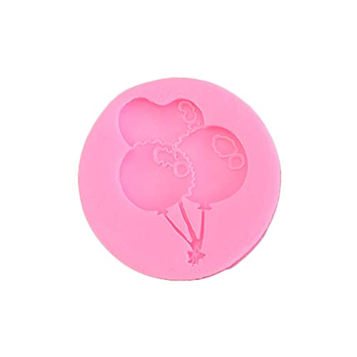 WZTHLF Silikon-Fondant-Formen, Baby-Ballonfüße, Fondant-Kuchen-Silikonform für Babyparty, Kuchendekoration, Cupcake-Topper, Backform, Basteln (Ballon)