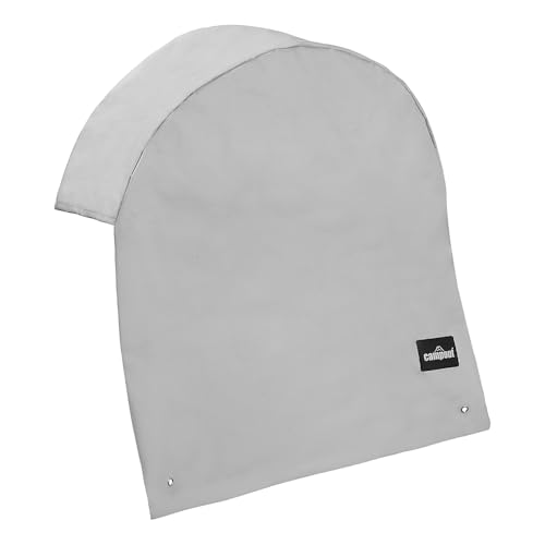 Campout Radabdeckung - 13-14“, 65 cm - Radkasten - Reifenabdeckung - Reifenabdeckung - Spritzschutz - Radschutz - Polyestergewebe - Inklusive Metallheringe - Grau