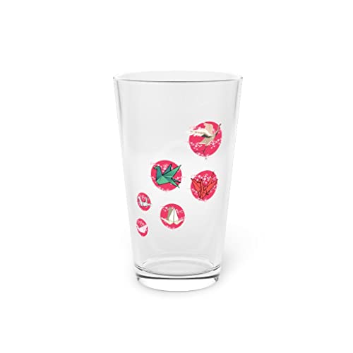 Bierglas, 473 ml, lustige japanische Mosey-Handwerkskulturen, Geschichtsliebhaber, humorvoll, künstlerisch, 473 ml