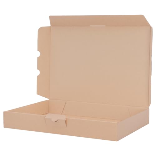 verpacking Maxibriefkartons 350 x 250 x 50 mm Maxibrief MB-5 Braun Versand Post Faltschachtel DIN A4 | B4 (Innenmaß 340 x 245 x 46 mm) Versandschachtel Büchersendung (50 Stück)