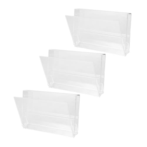 Toddmomy 3 Stück Band Kassette Audio- Retro Kassettengehäuse Fall Organisatoren Leere Kassetten -kassettenspieler Kassetten Mit Musik Dvd-hüllen-organizer Gehäuseband Pp Transparent