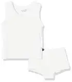 MINYMO Baby-Mädchen angenehme Unterwäsche-Set, Weiß (White 100), (Herstellergröße:80)