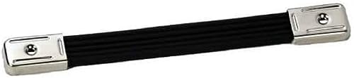 Adam Hall Hardware 3424 - Riemengriff Kunststoff, Endkappen vernickelt