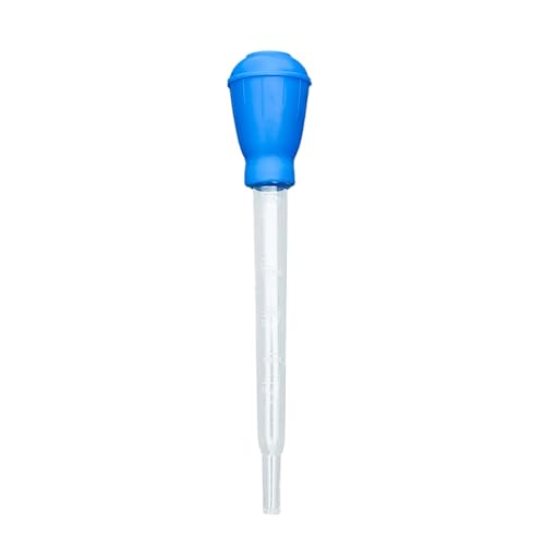 Große Pipette Lang Skala Kunststoff Dropper Messpipette Wiederverwendbar Pipetten Mess Küchen-Backen-Pipette-Werkzeug Measuring Pipette Mit Skala Transferpipetten (3 Stück)