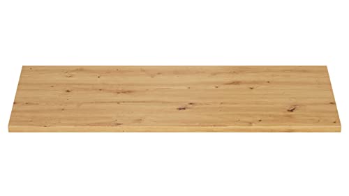 Mirjan24 Arbeitsplatten Küche Retroline, Vielzahl von Größen, Farbe: Eiche Artisan, Küchenarbeitsplatten, Laminatplatte, Matt, Höhe: 38 mm, Tiefe: 60 cm (Gerade Platte, Länge: 190 cm)