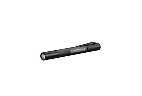 Ledlenser P4R Core LED Stiftleuchte, 200 Lumen, aufladbar mit Lithium Akku, fokussierbar, drei Helligkeitsstufen, Leuchtweite 95m, USB Ladekabel u. Clip, Penlight