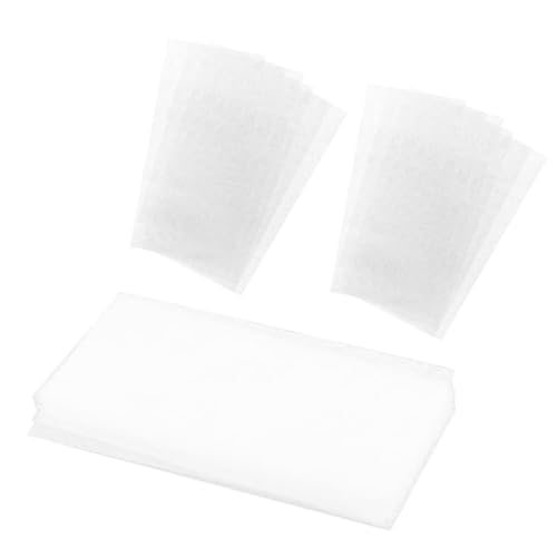 RAMGLYO 20 Stück Fibernails für Nagelverlängerung, Nail Extension Silk Fiberglass Gel Kit, False Nails, Manicure Salon Tool für UV-Gel-Nägel Kunst
