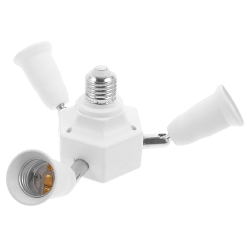 Artibetter E27/E40 3 1 Lampenfassung Adapter Lichtsockel Splitter Für Glühbirnen Praktischer Lampenhalter Für Flexibles Beleuchtungskonzept Ideal Für Innenräume Und Verschiedene