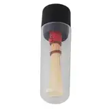 BURLOE Fagottrohr, Bambus Fagottrohre Bassoon Reeds Fagottrohr Medium Mit Koffer Für Studenten Mittlere Härte Reed Mit Case Tube Gute Qualität,Beige