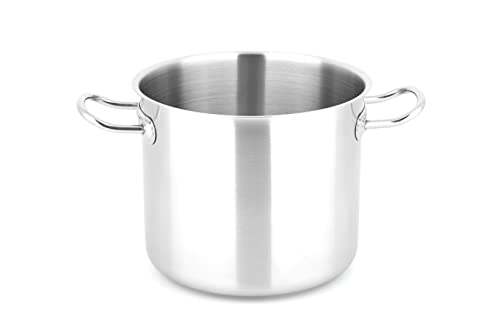 METRO Professional Gemüsetopf, Edelstahl, Ø 20 cm, 5 L, Höhe: 17.5 cm Induktion, Ofenfest (Ø 20 cm)