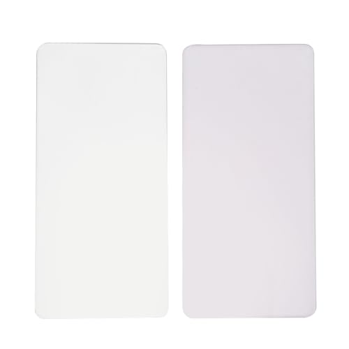 Fictory Prägemaschinen-Platten – langlebiger Ersatz für präzises Papier- und Leder-Stanzen, einfache Bedienung, 160 x 77 mm, 2 Stück