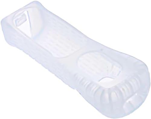 JJLFresheners Transparente Silikonhülle Soft Cover Hand Controller Schutz Skin Shell mit Motion Plus für Nintendo Wii, Schutz während des Spielens, Verbesserung der Motion Control-Funktionen