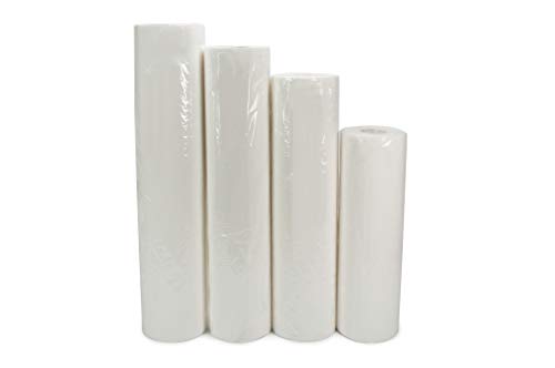 Herrmann Ärztekrepp 2-lagig | 9 Rollen | Größe 50cm x 50m | hochwertig weiße Liegenabdeckung | doppelschichtige perforierte Papierrolle | Ideal für Krankenhäuser, Praxen, Tattoostudios UVM.