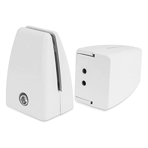 Doumneou 2 x Anti-Nies-Halterungen, ABS-Kunststoff, Anti-Nies-Clip, Büro-Schreibtisch-Trennwand-Stützrahmen ()