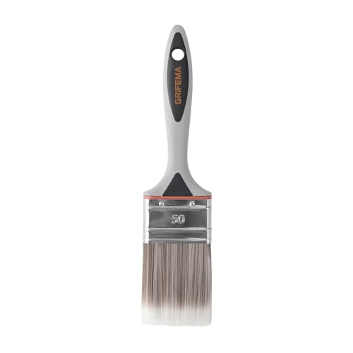 GRIFEMA GA4201-1, 2 Zoll Malerpinsel, Flachpinsel, für Möbel, Wände, Zäune, Borstenbreite 50 mm, 1 Stück