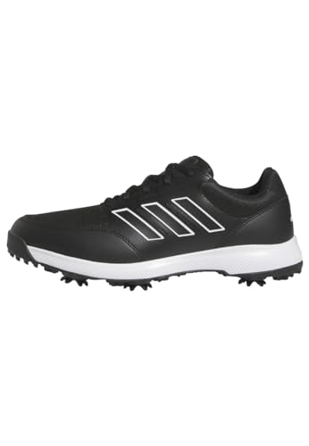 adidas Herren Tech Response 3.0 Wide Golf Shoes Golfschuhe, Core Black/Core Black/Cloud White, 44 EU