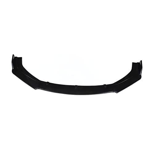 Frontstoßstangenlippe, 3-teiliges Frontstoßstangenlippen-Splitter-Kit, Schwarzglänzend, Hochfestes, Universelles Frontspoiler-Körper-Kit