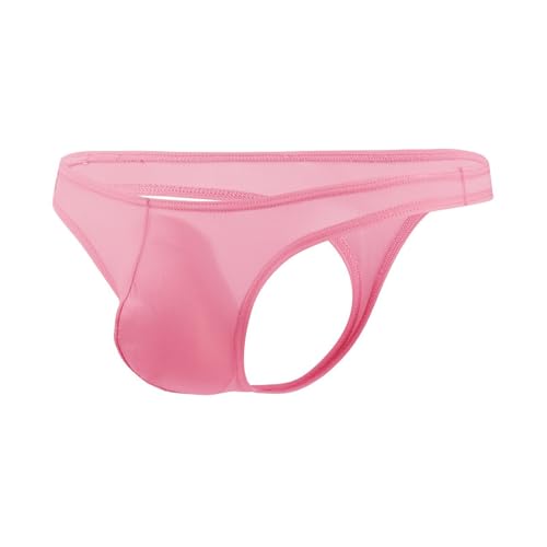 Jockstrap Herren Sexy Slips Unterwäsche - String Tanga Männer Sexy Sport Unterhosen für Mann Sissy Tanga Slip Reizwäsche T-Back Thong Briefs Weich Atmubgsaktiven Sportunterwäsche