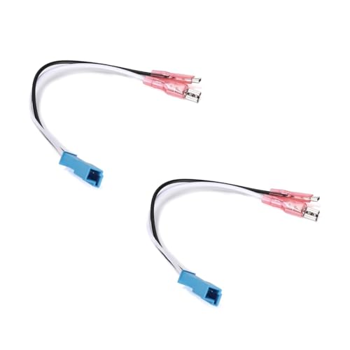 Ruimou 2Pcs Auto-Lautsprecher-Adapter-Kabelbaum Kompatibel Mit BMW 3Er E90 E91 E92 E93 2006-2011 / 1Er / 2Er Etc