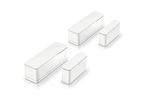 Bosch Smart Home Tür-/Fensterkontakt II Plus, Einbruchschutz mit smartem Sensor zur Erschütterungserkennung, kompatibel mit Amazon Alexa und Google Assistant, 2 Set