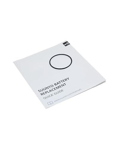 SUUNTO Unisex Core/Essential Service Kit For Suunto Core Essential Lumi T4 T3 And T1 Models, Schwarz, Einheitsgröße EU