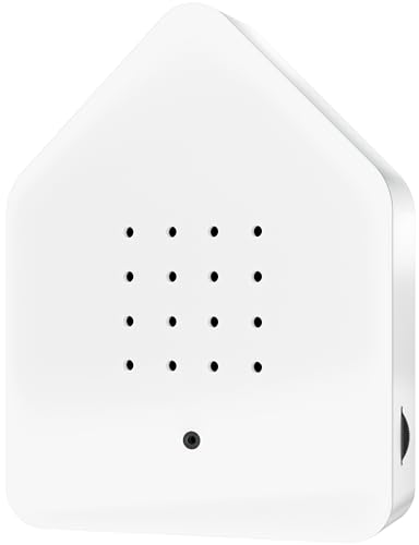 RELAXOUND ORIGINAL Zwitscherbox "White" – Moderne Vogelgezwitscher Box – Entspannender Vogelgesang – Bewegungsmelder mit Sound – Naturgeräusche Soundbox