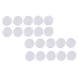 EXCEART 100 Stück Kartons Rasselbox Rassel Baby Spielzeug Zubehör Hundespielzeug-quietscher Ersetzen Rasseleinsätze Spielzeugeinsätze Für Haustiere Krippenzubehör Cd Kind Plastik Runden