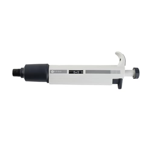 Volumen-Mikropipette, M5000, Einstellbare Einkanalige Manuelle Volumen-Mikropipette 1000–5000 Ul für Medizinische Probentests, Einkanalpipetten