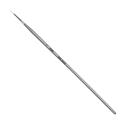 Liquitex 6921001 Basics Pinsel, Synthetikpinsel für Acrylfarben, langlebig, robust und formstabil - Rundpinsel - Nr. 1