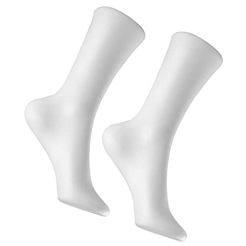 Cabilock Damensocken Beinmodell Requisiten Strumpfhalter Ständer Die Schaufensterpuppe Socken Für Strumpffüller Für Erwachsene Socken Fußmodell Sockenständer Schuhständer Fuß