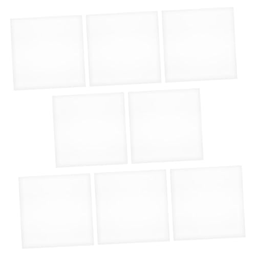 VILLFUL 8 Stück Wasserlösliche Sticktransferfolie für Diy Stoffe Bedruckbares Transferpapier für Nähprojekte für Anfänger und Experten und Einfach Anzuwenden