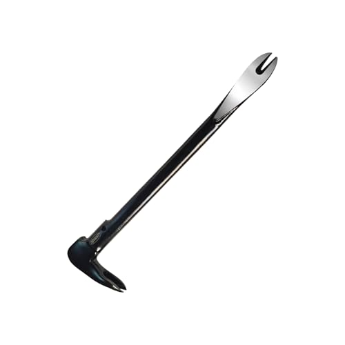 Nagelzieher, 30,5 cm Brechstange, Mini-Brechstange, Katzenkrallen-Nagelentferner, Stemmeisen-Set, für Küchenumgestaltung, Auseinanderhebbare Bodenleiste, mehrseitig geschmiedeter Stahl JOVANT