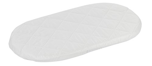 Alvi Baby-Matratze Kinderwagen, Wiege, Stubenwagen/Bezug 100% Baumwolle abnehmbar & waschbar/Komfortdicke 4cm / geprüft nach Oeko-Tex Standard 100