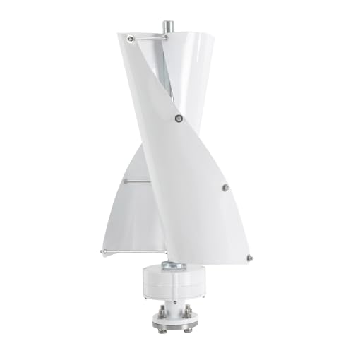 Tagtuell Windkraftanlage, Vertikal Heimgebrauch Achse Windgenerator Kits Mit Controller, 2 Aluminiumlegierung Klinge, 500W 12V